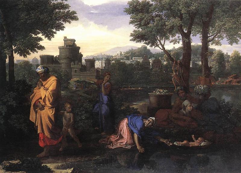Nicolas Poussin Exposition of Moses